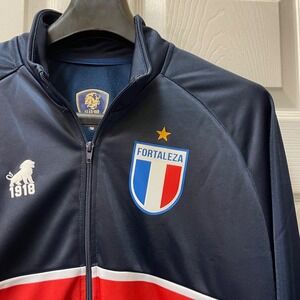 Leao‎ 1918 Men's Large Fortaleza Soccer Full Zip Track Jacket
